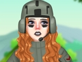 Spill Prinsesse militær mote  online