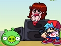 Spill Friday Night Funkin 'vs PIG fra Angry Birds  online