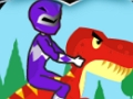 Spill Power Rangers T-Rex Runner online