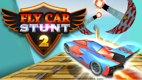 Spill Fly Car Stunt 2 online