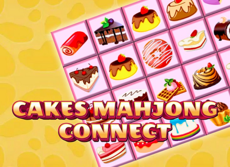 Spill Cakes Mahjong Connect online