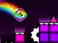 Spill Geometri Dash: Neon Rainbow  online