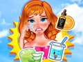 Spill Fun Island: Fra solbrenthet til glatt hud  online