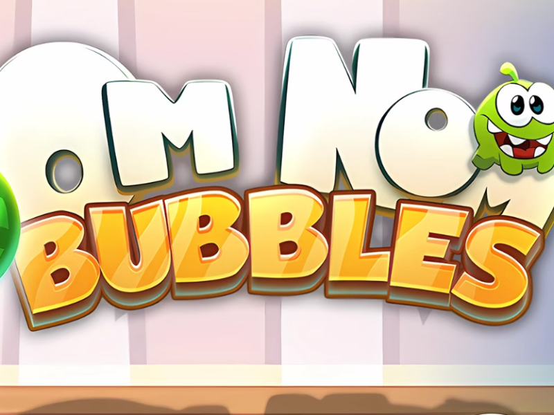 Spill Om Nom Bobler  online