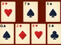 Spill Solitaire topp og bunn  online