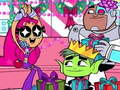 Spill Teen Titans julestjerner online