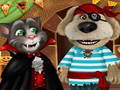 Spill Snakker Tom og Angela Halloween Party online