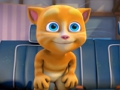 Spill Talking Tom og venner puslespill  online