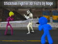 Spill Stickman Fighter 3D: Rage av raseri online