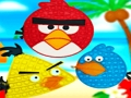 Spill Morsomme fugler Pop It Jigsaw online