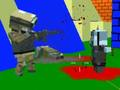 Spill Skyting Zombie Blocky Gun Warfare  online