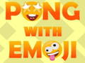 Spill Pong med emoji  online