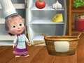 Spill Masha og Bear Pizzeria -spillet online