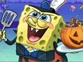 Spill SpongeBob Halloween Puslespill  online