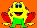 Spill Tilbake til skolen: Frog Coloring Book  online