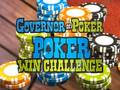 Spill Governor of Poker Poker vinner Challenge  online
