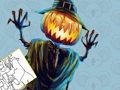 Spill Halloween malebok  online