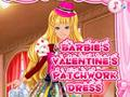 Spill Barbies Valentine's Patchwork-kjole  online