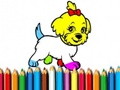 Spill Tilbake til skolen: Doggy Coloring Book  online