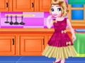 Spill Bytte av prinsesse skittent hjem  online