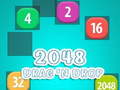 Spill 2048 Drag'ndrop online