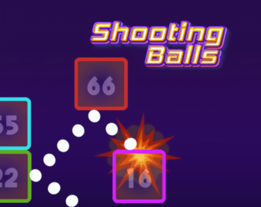 Spill Å skyte baller  online