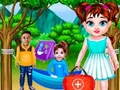 Spill Baby Taylor dra på camping  online