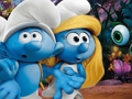 Spill Fargelegging av små smurfer  online