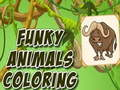 Spill Funky dyr fargelegging online