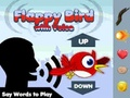 Spill Flappy fugl med stemme  online