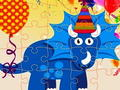 Spill Dino Party Jigsaw online
