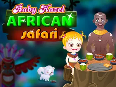 Spill Baby Hazel: Afrikansk safari  online
