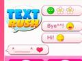 Spill Tekst Rush  online