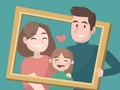 Spill Happy Family Puzzle online