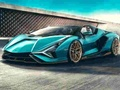 Spill Lamborghini Sian Roadster Puslespill  online