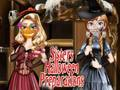 Spill Søstrenes Halloween-forberedelser  online