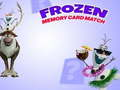 Spill Frosset minnekortmatch  online