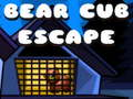 Spill Bear Cub Escape online