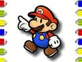 Spill Tilbake til skolen Mario Coloring  online