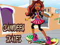 Spill Clawdeen skøyter  online