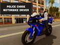Spill Politiet jager motorsykkelfører  online