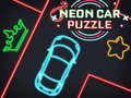 Spill Neon bil puslespill  online