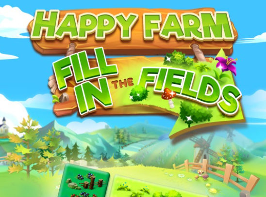 Spill Happy Farm fliser match online