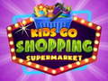 Spill Barn går på shopping supermarked  online