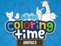 Spill HelloKids Coloring Time Dyr  online