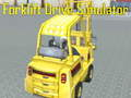 Spill Forkruck Drive Simulator online