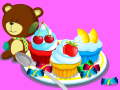 Spill Lage fargerike cupcakes  online