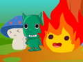 Spill Fireball og Waterball Adventure 4 online