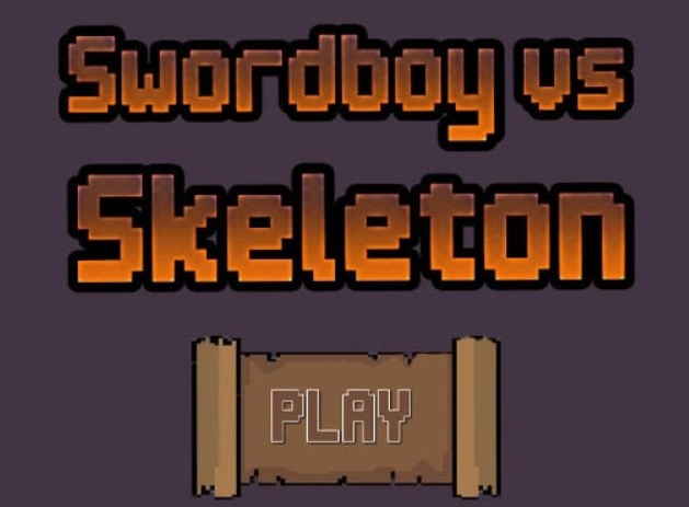Spill Swordboy vs skjelett  online