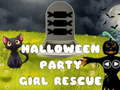 Spill Halloween Party Girl Rescue online